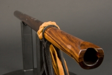 Ironwood (desert) Native American Flute, Anasazi, Bass Bb-3, #E8D